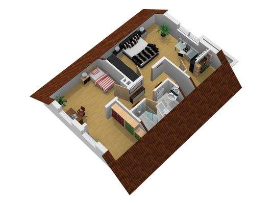 Dachgeschoss Grundriss