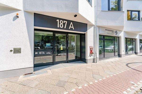 große Schaufensterfront