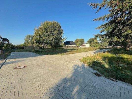 Neue Zufahrtsstraße