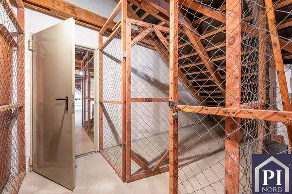 Eigener Lagerraum im Dachboden