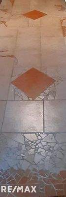 Fliesenmuster im Vorraum