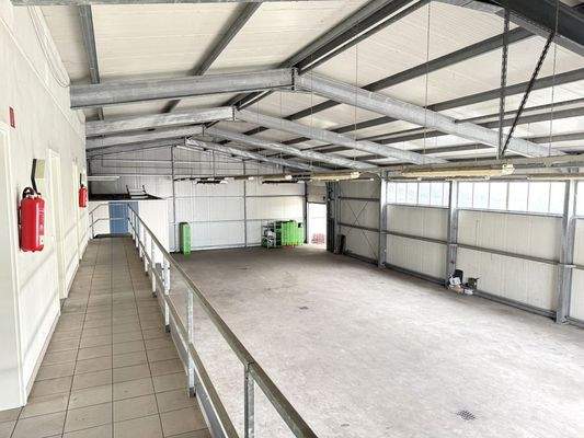 Blick von der Galerie