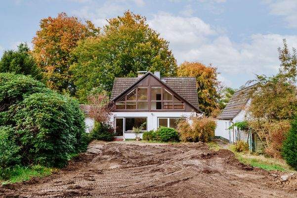 Rückwärtige Hausansicht