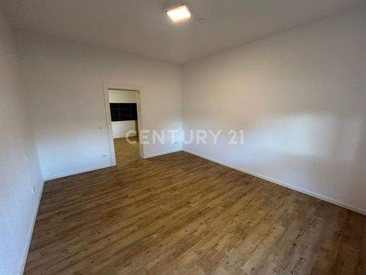 Schlafzimmer Blick zur Küche