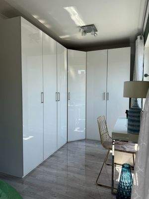 Ankleide Schlafzimmer mit Einbauschrank