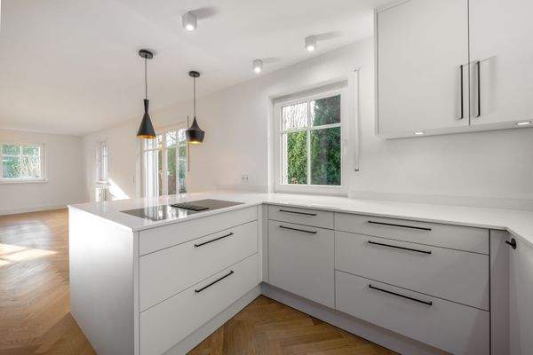 Essbereich und offene Küche