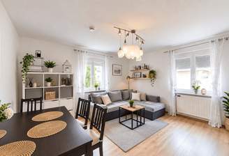 Wohnzimmer mit Essbereich