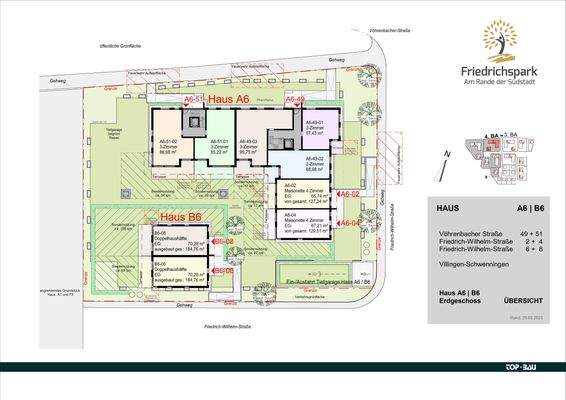 Übersicht Erdgeschoss