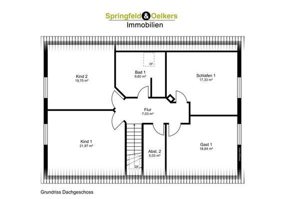 Grundriss Dachgschoss