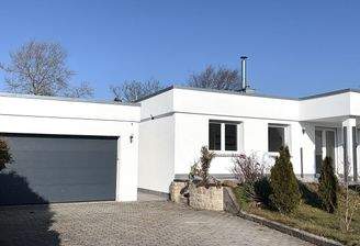 Ansicht mit Doppelgarage