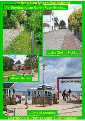 Ihr Weg zum feinen Sandstrand