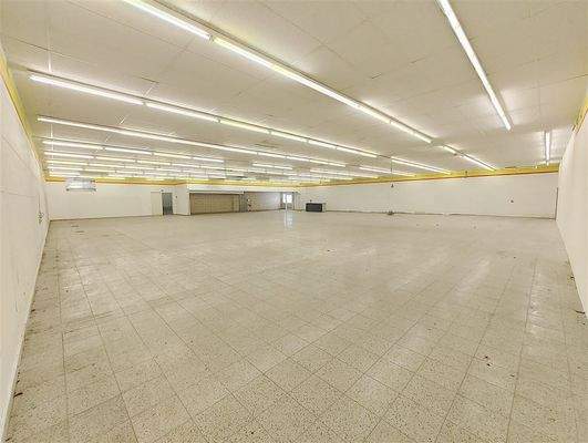 ehemaliger Lebensmittelmarkt Verkaufsfläche