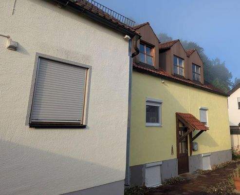 Eingang im Hinterhof