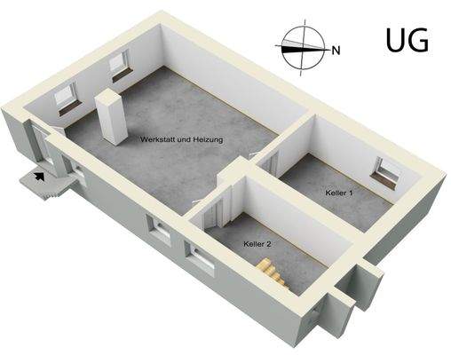 Nr. 12 Grundriss UG 3D