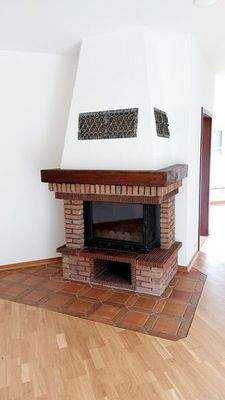 Haushälfte EG Kamin