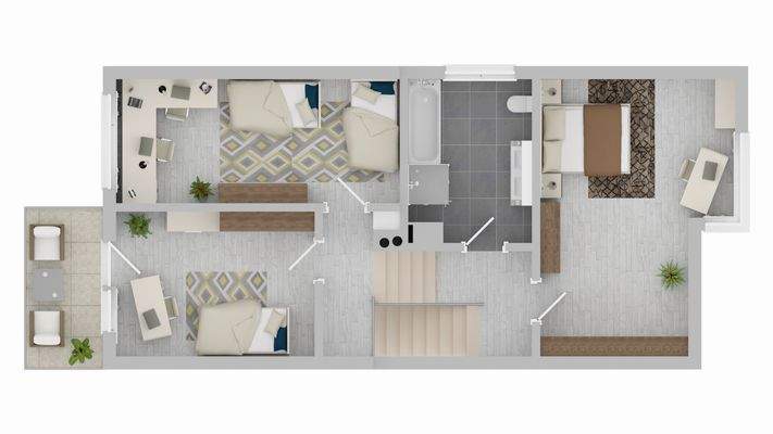 Grundriss Obergeschoss