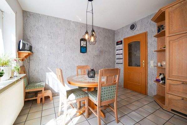 Küche und Essbereich