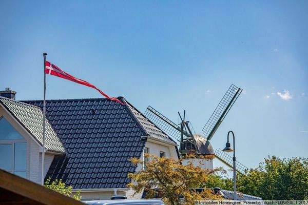 zauberhafter Blick zur Mühle