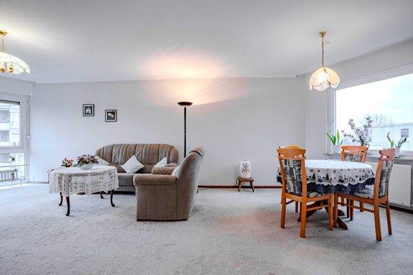 Wohn/Esszimmer - aktueller Zustand