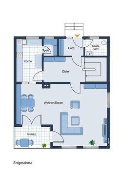 Grundriss Erdgeschoss