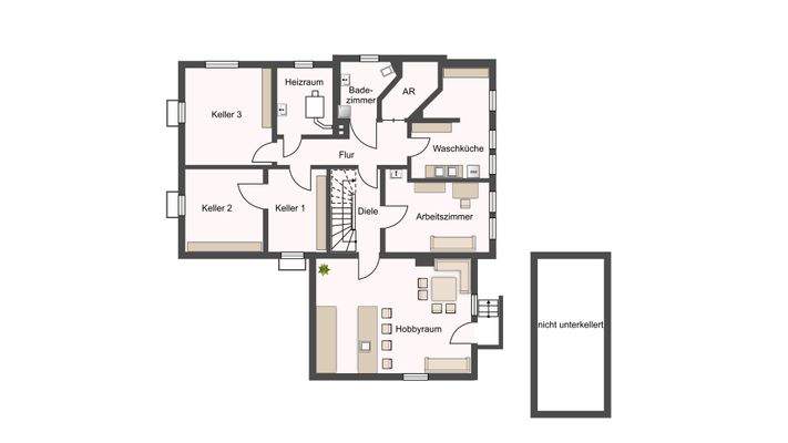 Grundriss Kellergeschoss