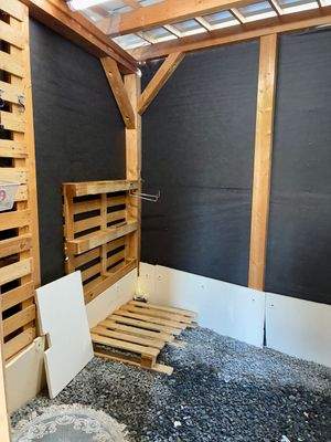 Abstellraum im Carport