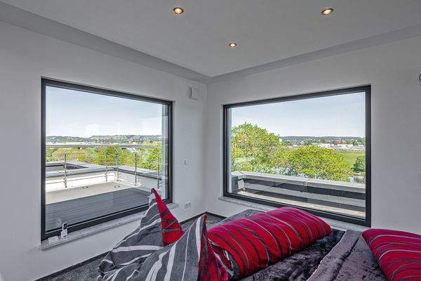 Blick vom Schlafzimmer