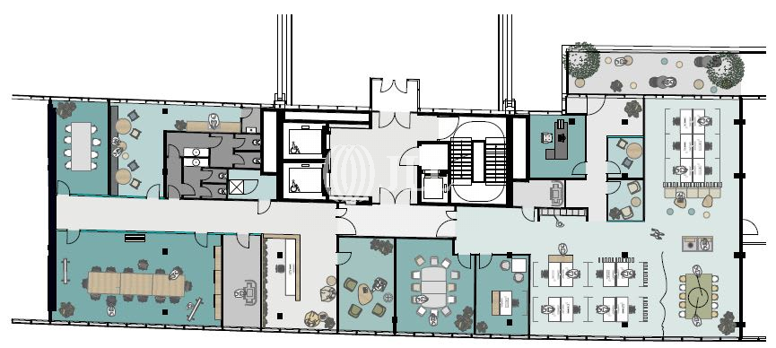 Grundriss Ebene 10, BT 3, ME12