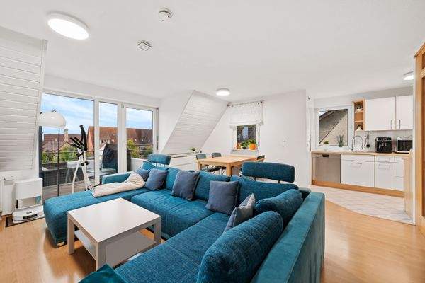 1. DG | Wohn-, Essbereich und Küche