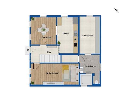 Grundriss Erdgeschoss