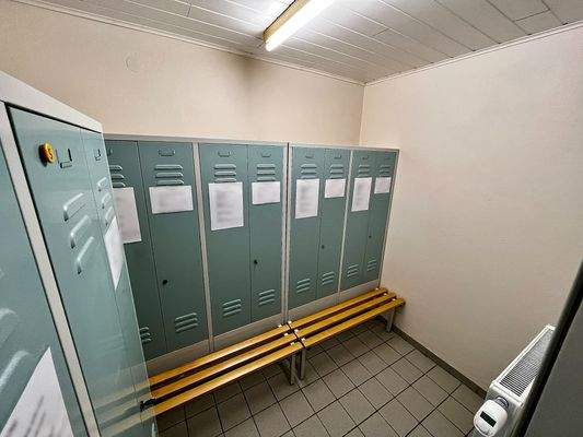 Umkleideräume Mitarbeiter 