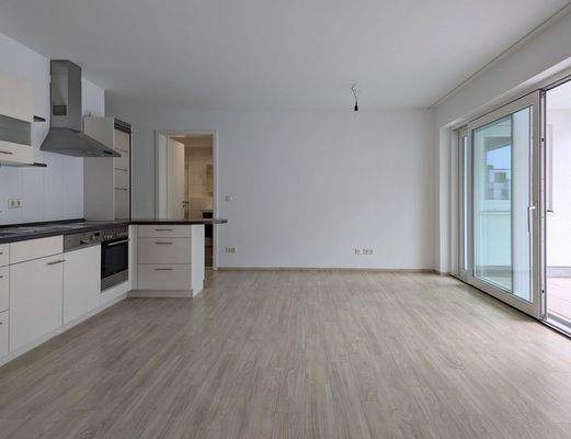 Wohn- und Essbereich, ca. 32 m²