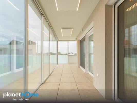 Terrasse geschlossen