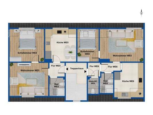 Grundriss Dachgeschoss 147b 