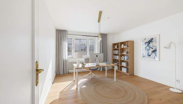 KI Visualisierung | Schlafzimmer 1 / Büro 