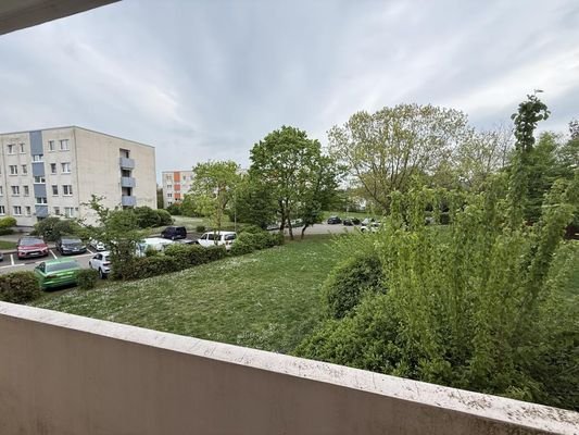 Ausblick Balkon