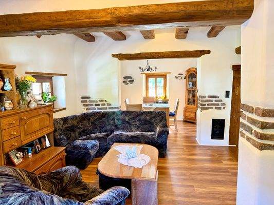 Blick in den Wohnbereich OG