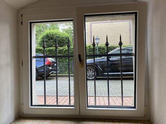 Blick zum Einfahrtbereich