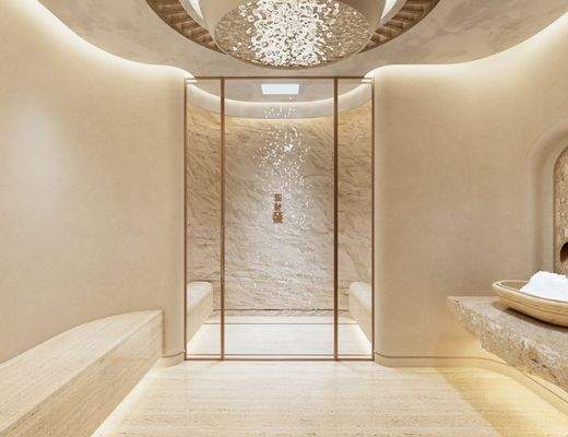 Snowfall Shower  Room