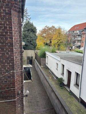 Blick in den Flügelhof