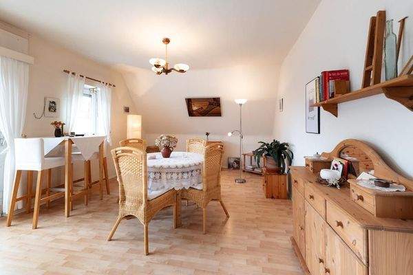 Das Wohnzimmer im OG