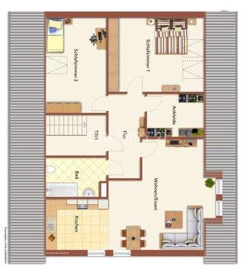 Grundriss Dachgeschoss