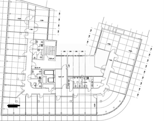 Grundriss 6. Obergeschoss