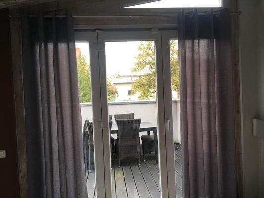 Blick von der Dachterrasse