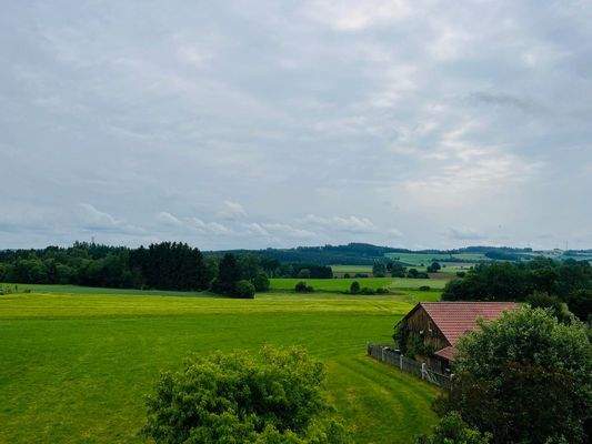 Aussicht vom Balkon