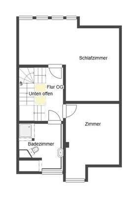 Grundriss Skizze 2.OG