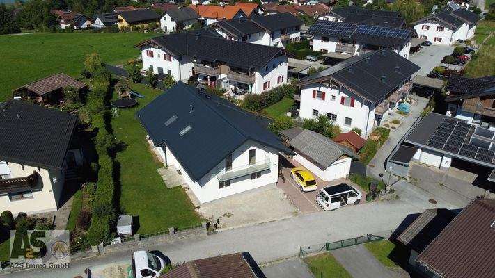 Hausansicht von oben