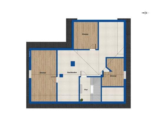 Grundriss Dachgeschoss