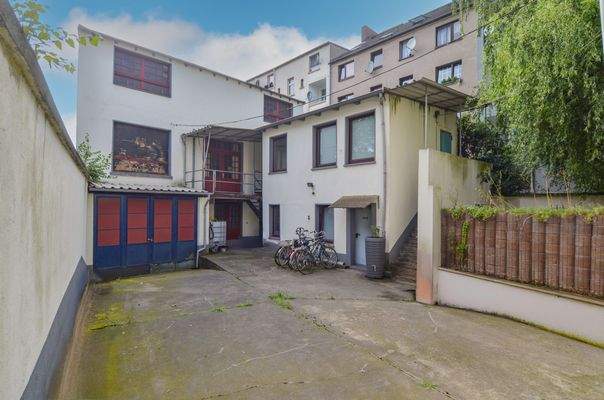 Ansicht Gewerbe (Werkstatt + Büro)