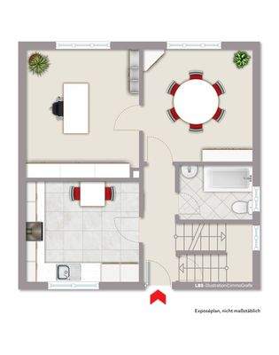 Grundriss Erdgeschoss